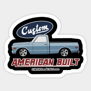 American Built - Chevy C10 Sticker